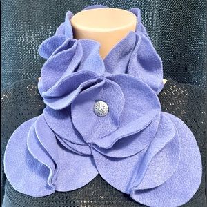 Handmade fleece scarf
